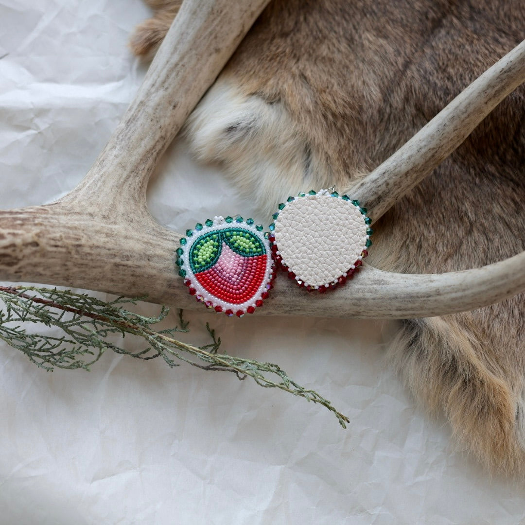 Keegan W. Heartberry Drop Earrings