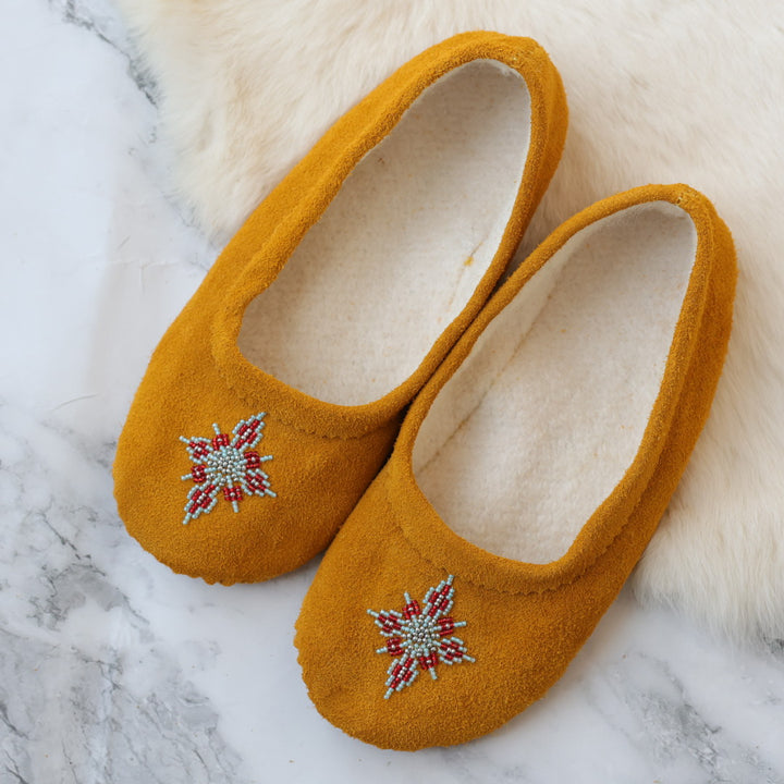 T.Sullivan Size 7 Starburst Ballerina Slippers