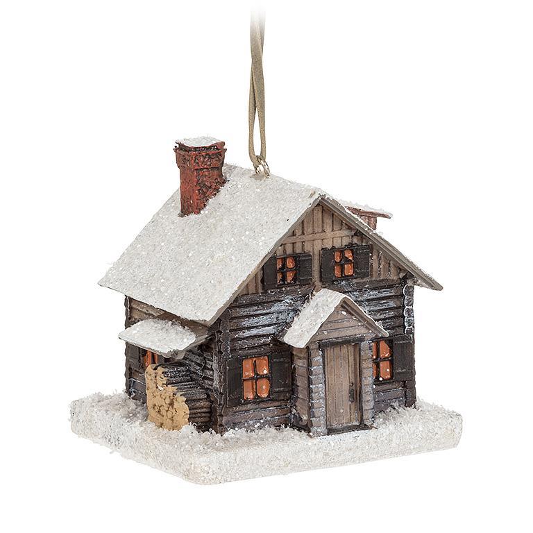 Abbott Winter Cabin Ornament