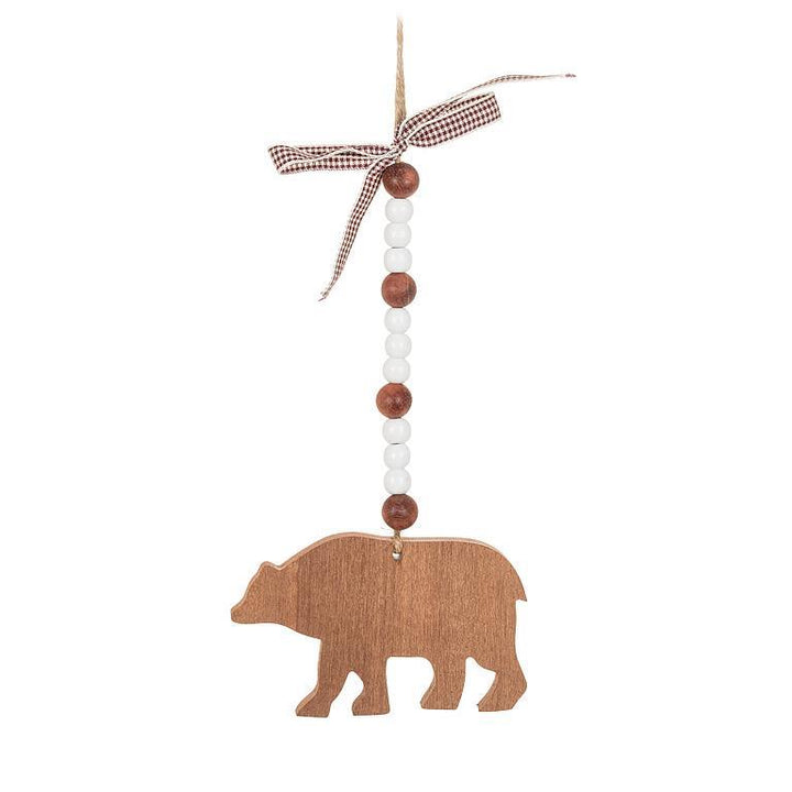 Rustic Wood Animal Ornaments