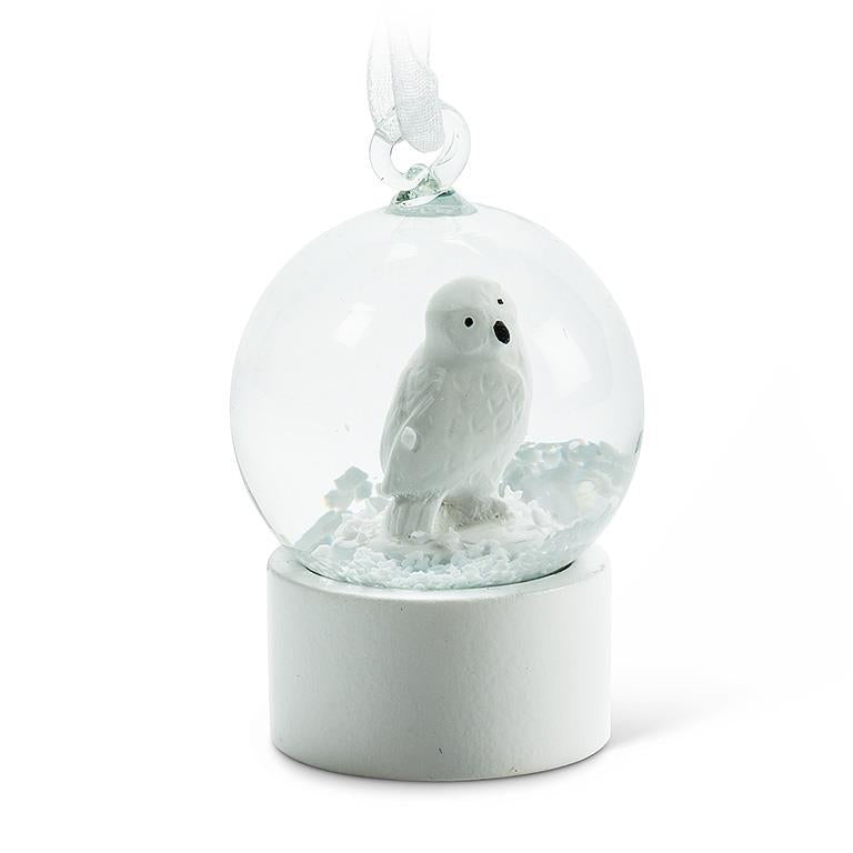 Abbott Animal Snow Globe Ornaments