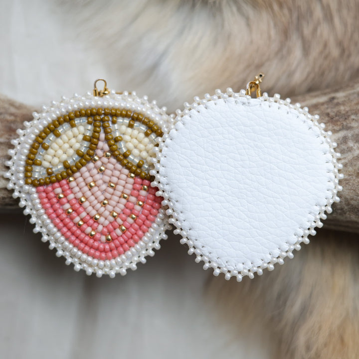 Keegan W. Heartberry Beaded Earrings