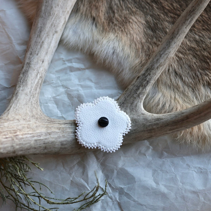 Keegan W. Beaded Flower Pins