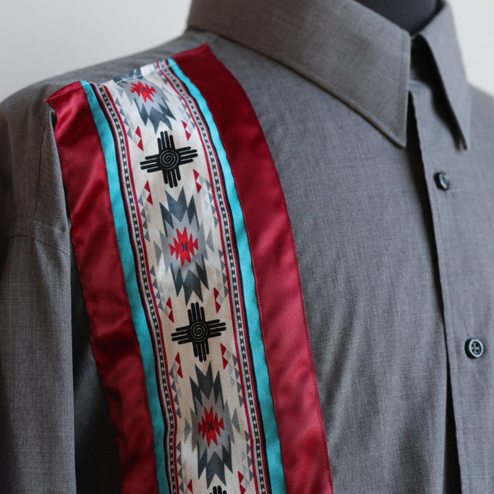 Phoenyx Designs Geometric Bear Ribbon Shirt