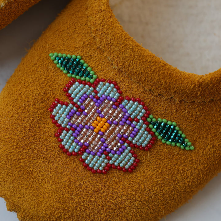 T.Sullivan Size 9 Colourful Floral Ballerina Slippers