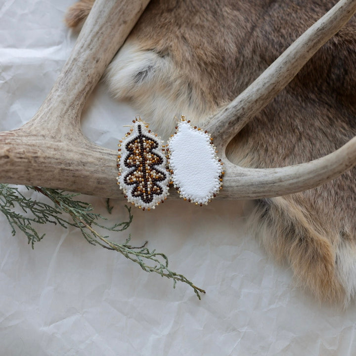 Keegan W. Leafy Earrings