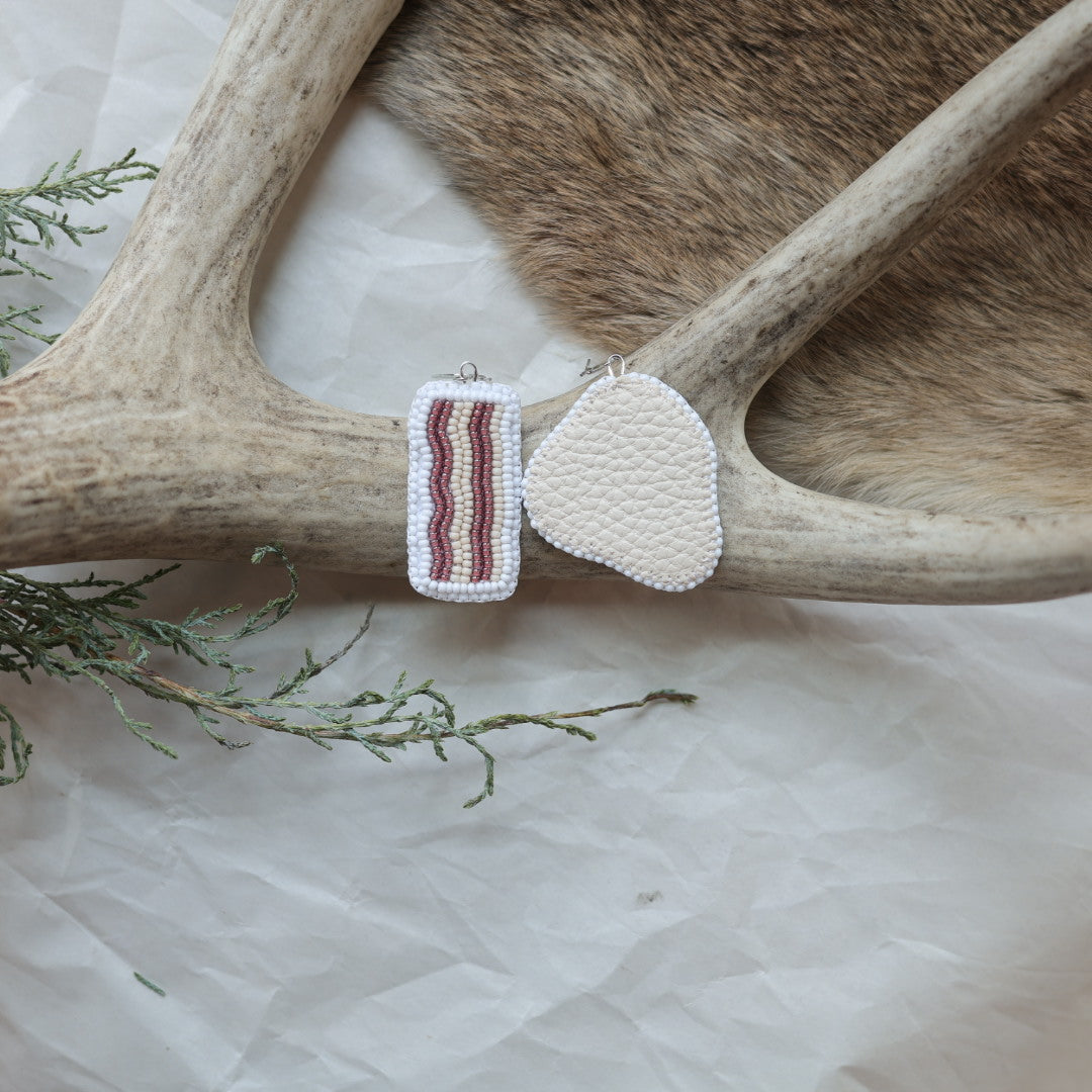 Keegan W. Bacon & Eggs Earrings