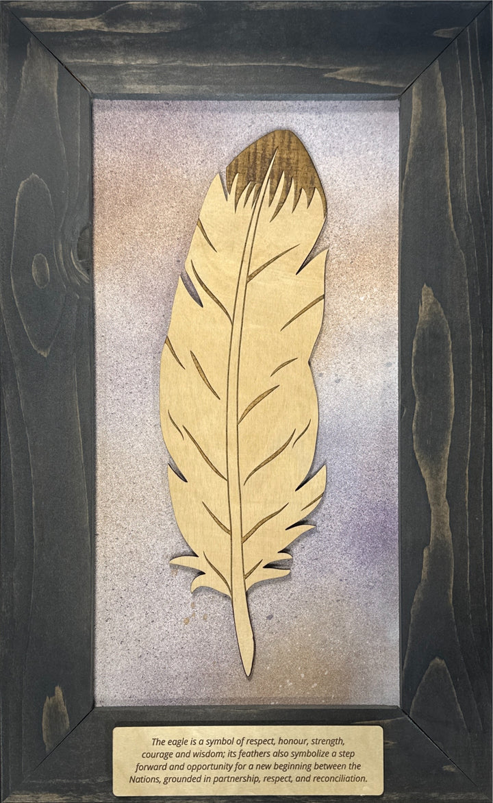 3R Innovative Imaging Eagle Feather Art