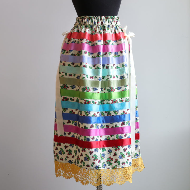Handmade By Emily Berry Lace Trim Ribbon Skirt
