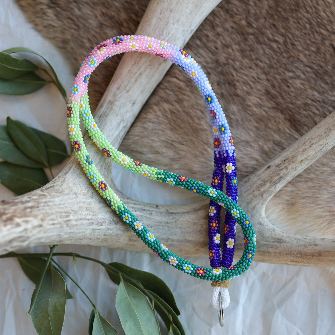 Keegan W. Beaded Neck Lanyards