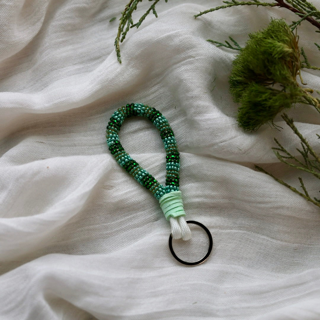 Prairie Beads Monotone Wrap Finger Lanyard