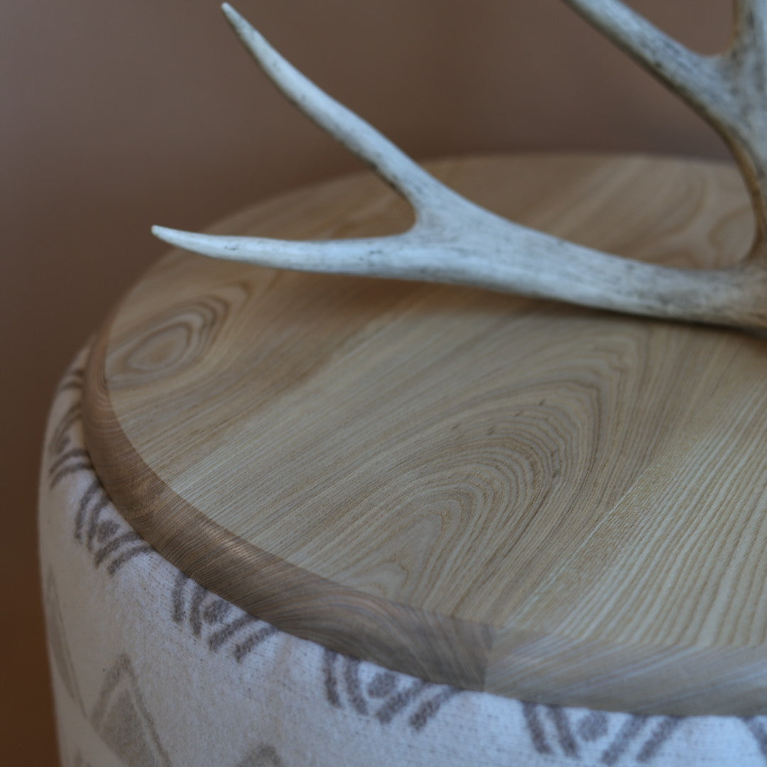 Indigo Arrows 24" Elements Drum Stools