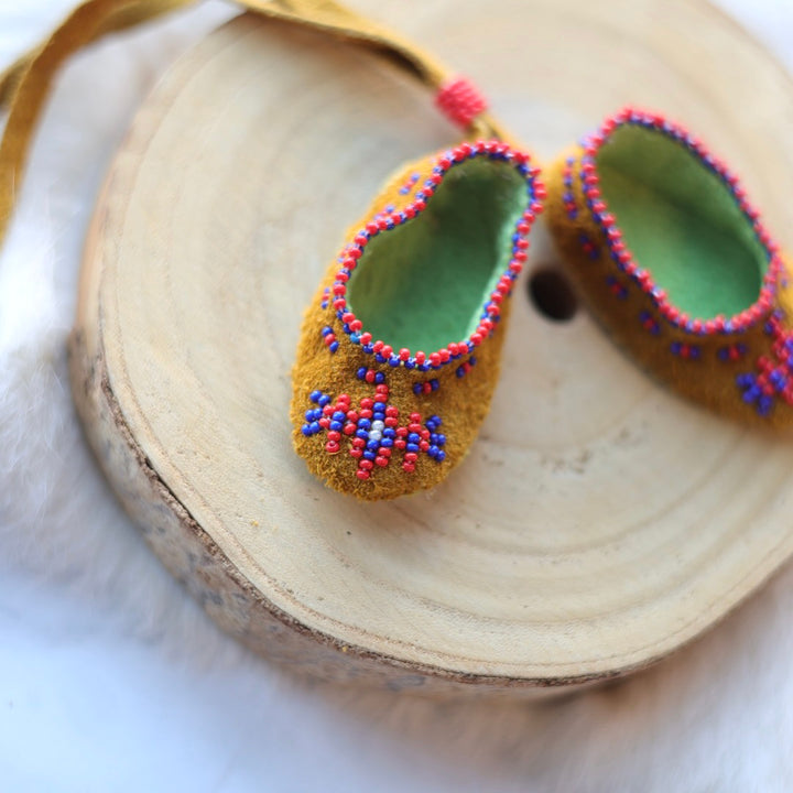 T. Sullivan Mini Moccasin Rearview Mirror Hanging
