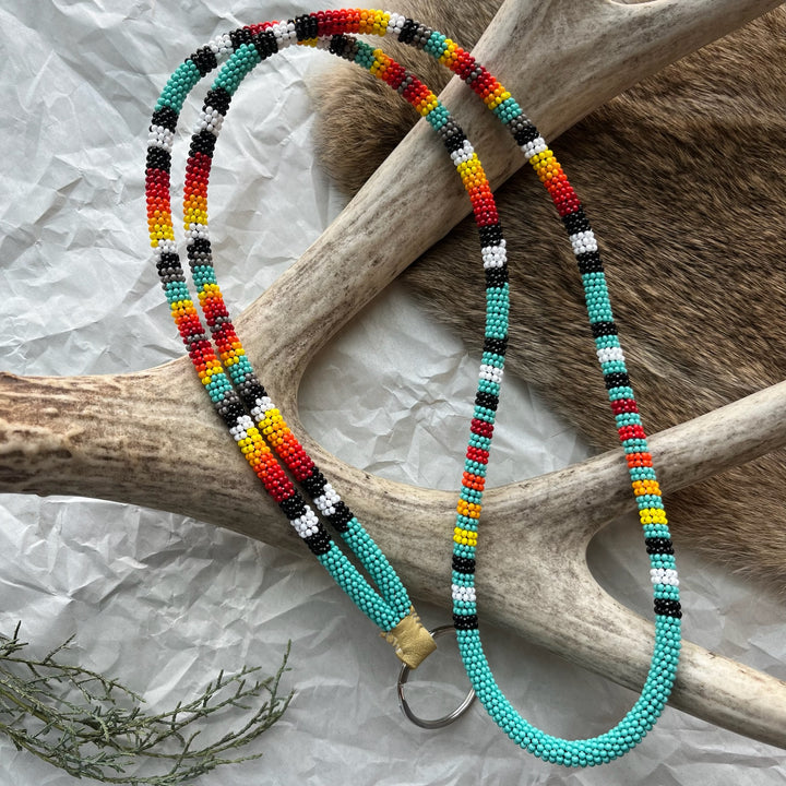 Keegan W. Beaded Neck Lanyards