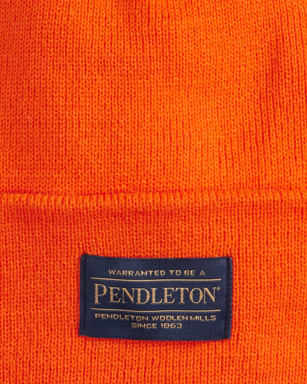 Pendleton Beanie Orange