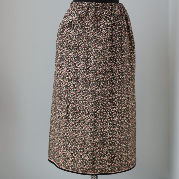 Vi's CREE-ations Coral Mini Floral Traditional Skirt