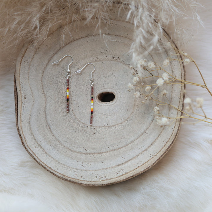 Sophie's Creations Simple Single-Strand Beaded Earrings
