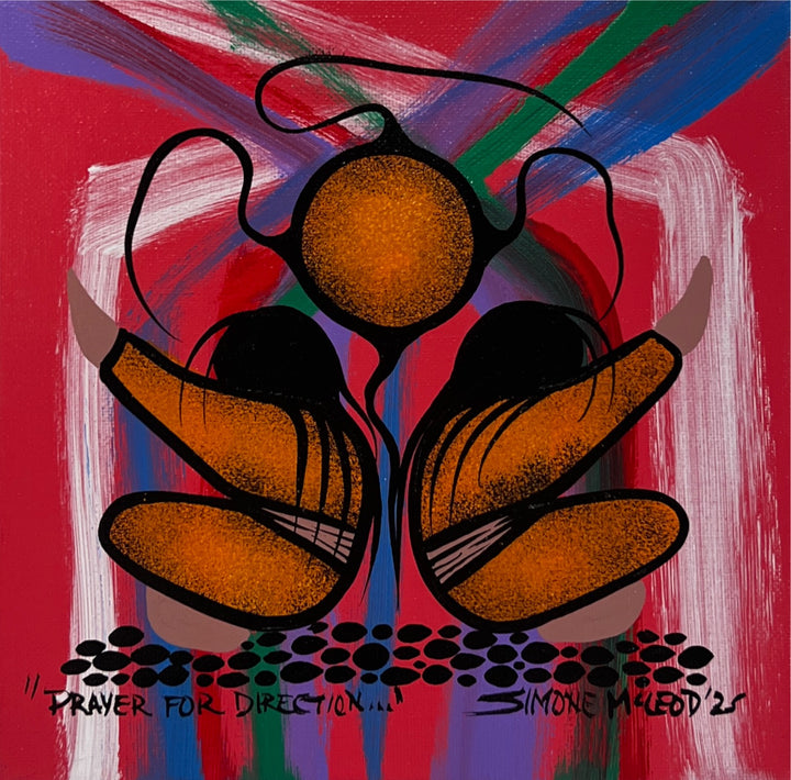 Simone McLeod 8"x8" Original Paintings (2025)