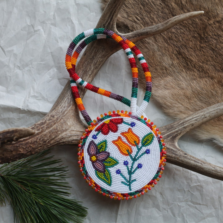 Keegan W. Colourful Floral Medallion