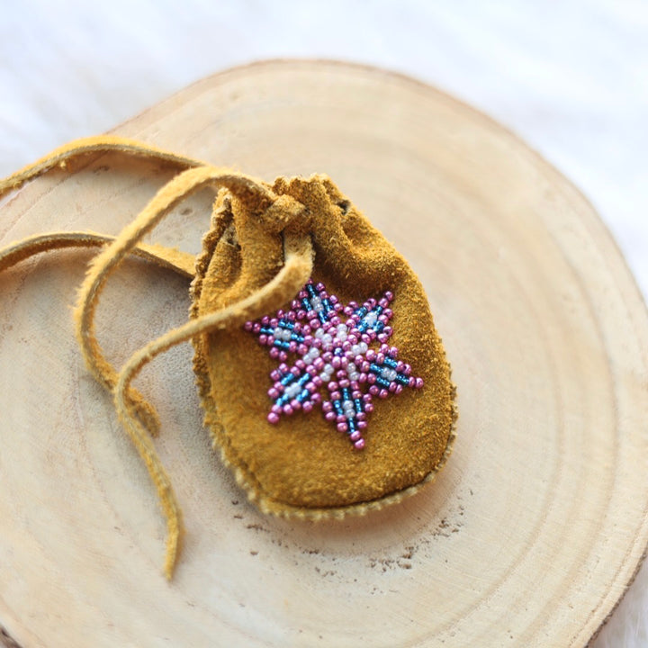 T. Sullivan Beaded Medicine Pouch