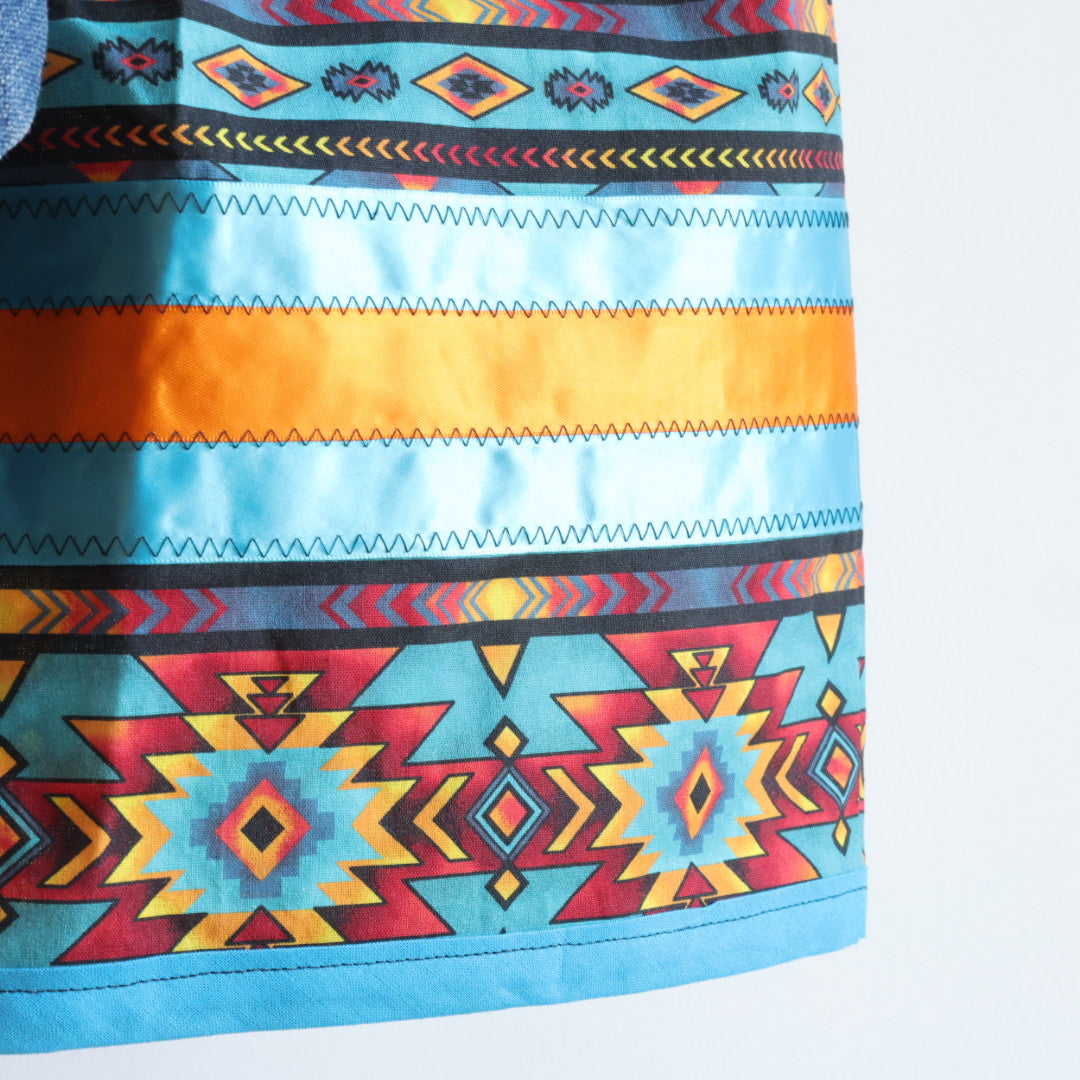 Vi's CREE-ations Turquoise Geometric Toddler Ribbon Set