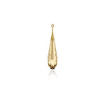 Swarovski Pendant 6532 Pure Drop 44mm Golden Shado Crystal/ Gold Cap 1pc