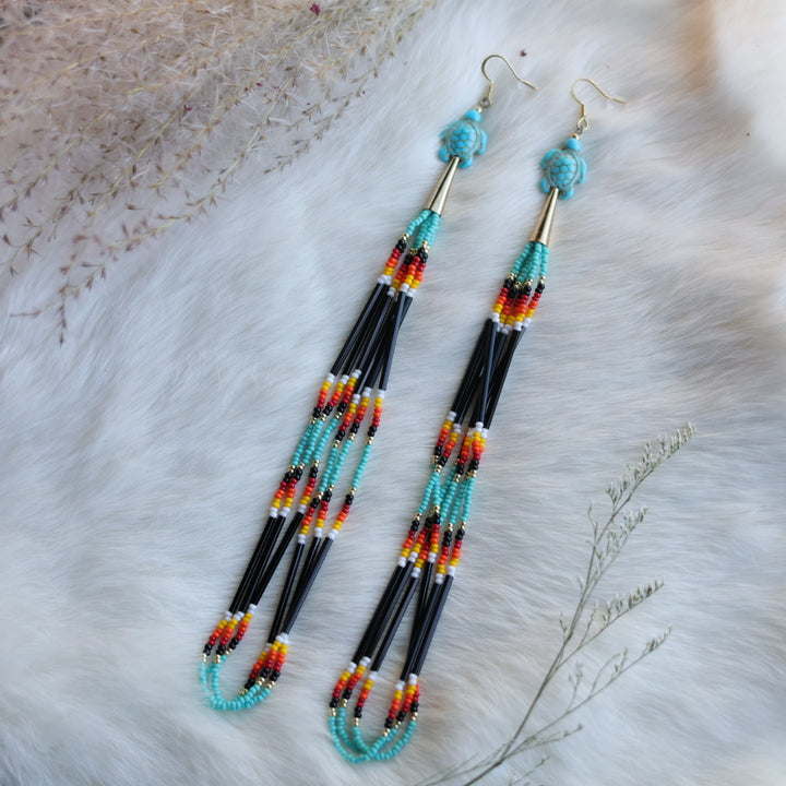 Sophie's Creations XL Looped Fringe Earrings