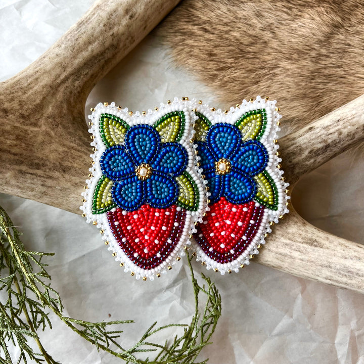 Keegan W. Strawberry Blossom Earrings