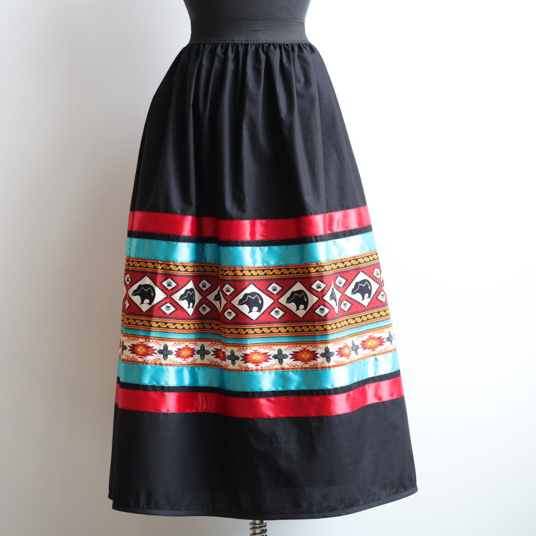 Phoenyx Designs Blue & Red Bear Ribbon Skirt & Belt