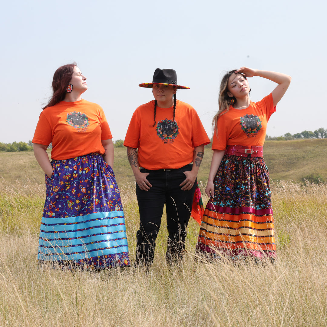 Every Child Matters Orange Shirt by Ookus D. X Wanuskewin Collective