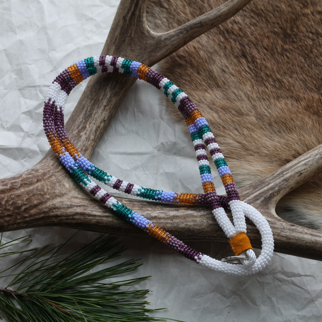 Keegan W. Beaded Neck Lanyards