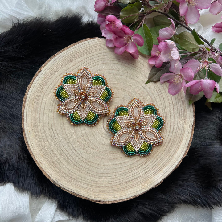 Ironstar Co. Lily Floral Earrings