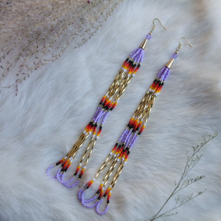 Sophie's Creations XL Looped Fringe Earrings