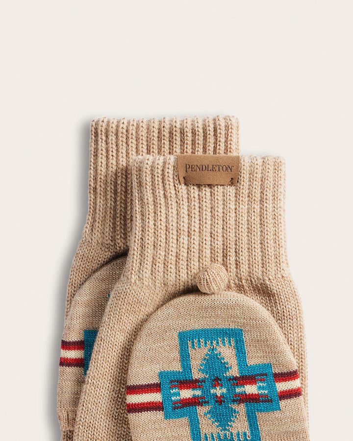 Pendleton Harding Merino Knit Convertible Mittens