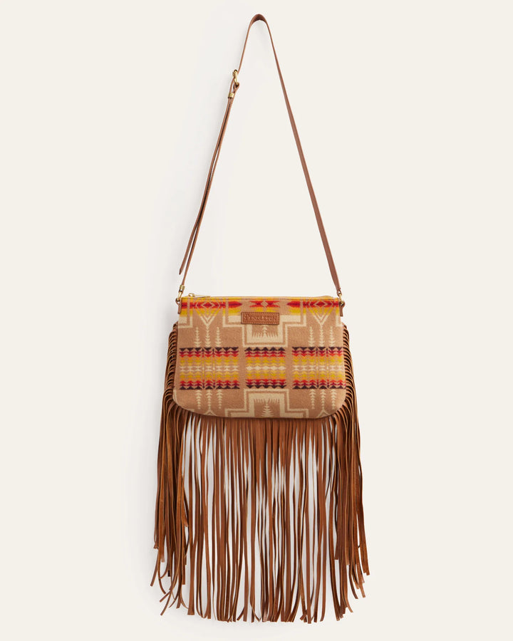 Pendleton Look West Fringed Crossbody Bag