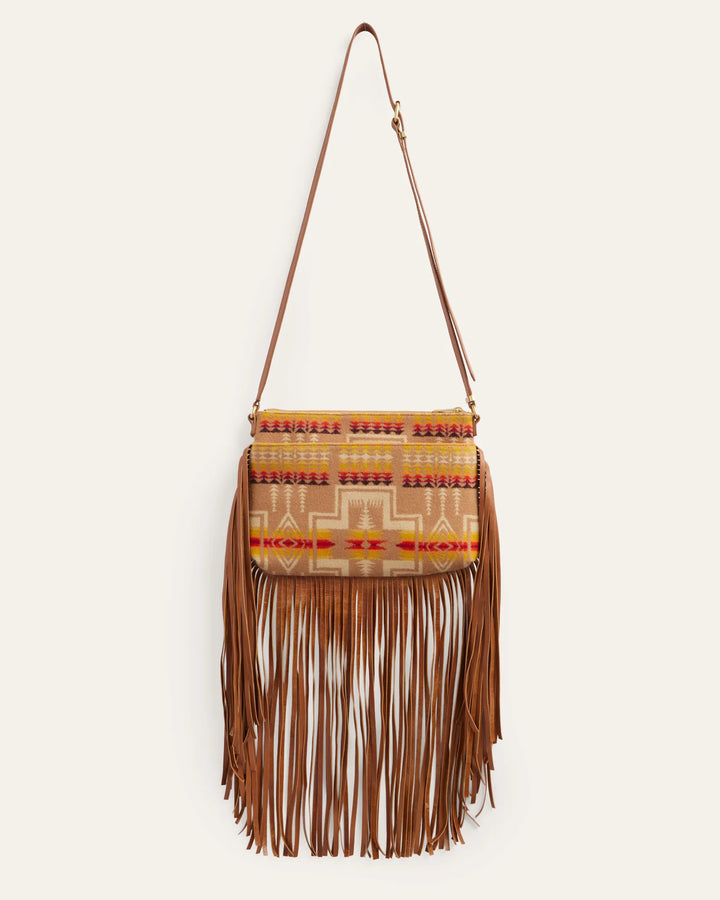 Pendleton Look West Fringed Crossbody Bag