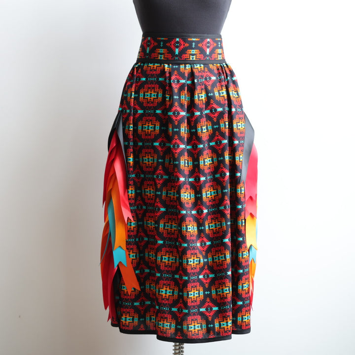 Phoenyx Designs Fiery Ribbon Skirt & Belt