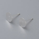 Stainless Earring Studs with 8mm Pad
