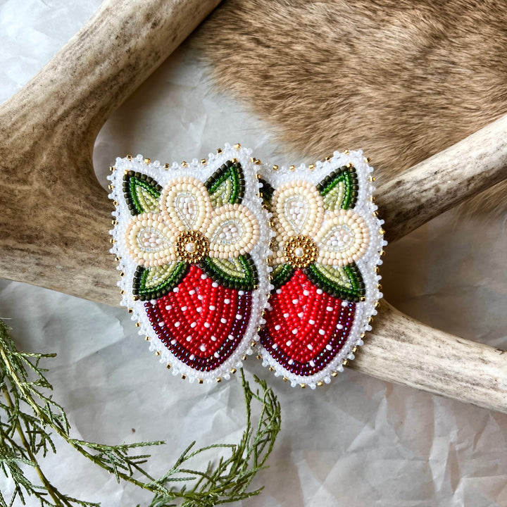 Keegan W. Strawberry Blossom Earrings