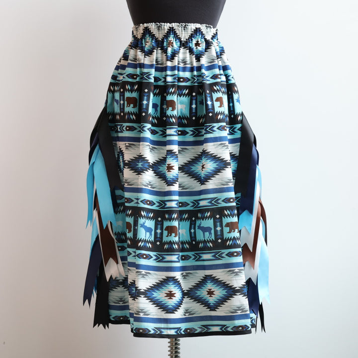 Phoenyx Designs Woodland Geometric Ribbon Skirt