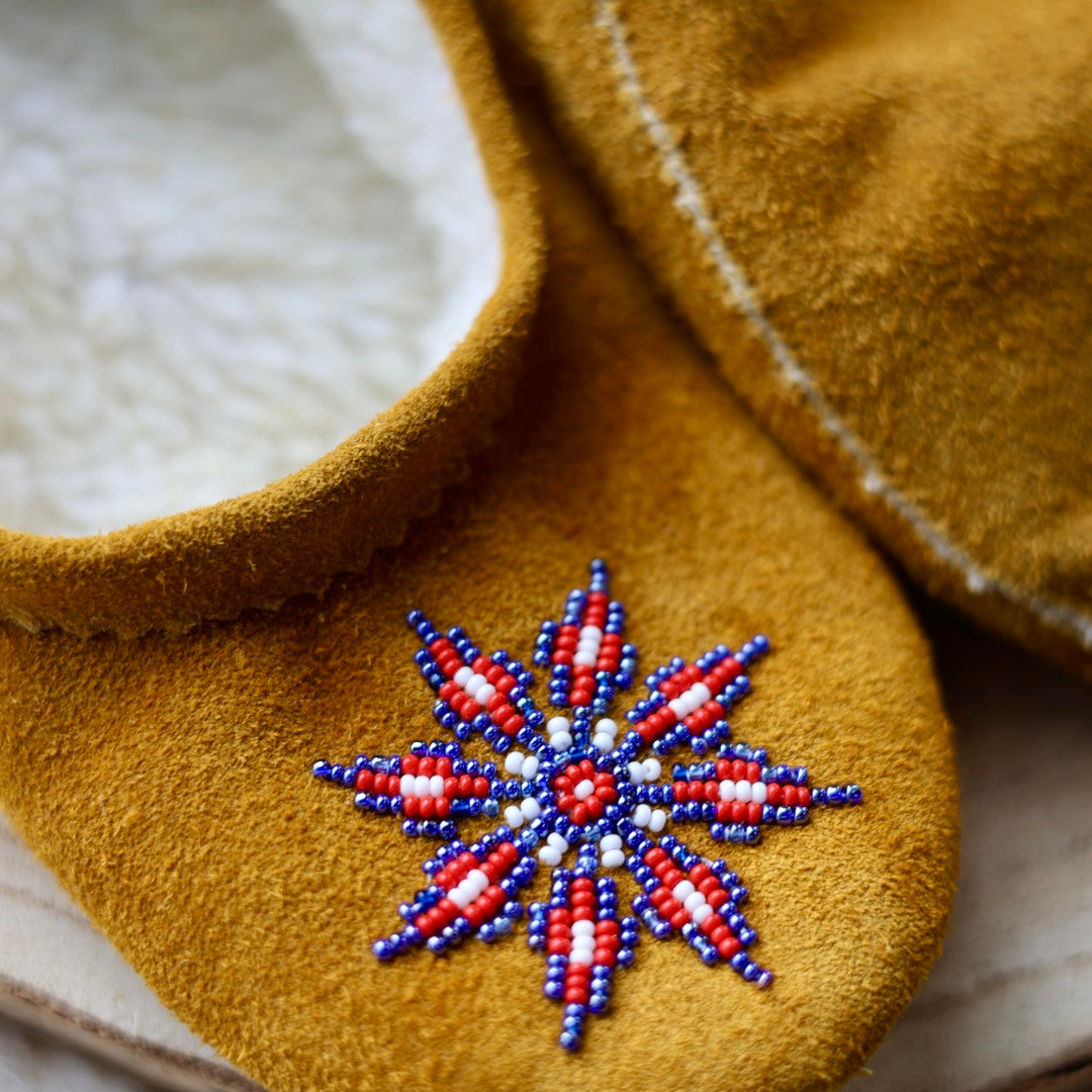 T.Sullivan Size 10 Women Blue Star Ballerina Slippers