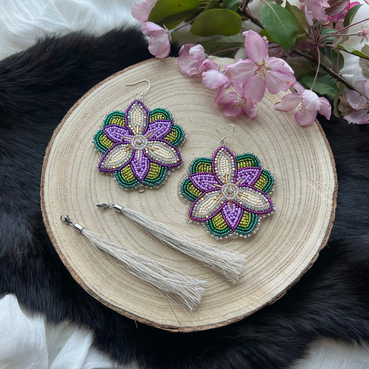 Ironstar Co. Lily Convertible Beaded Earrings