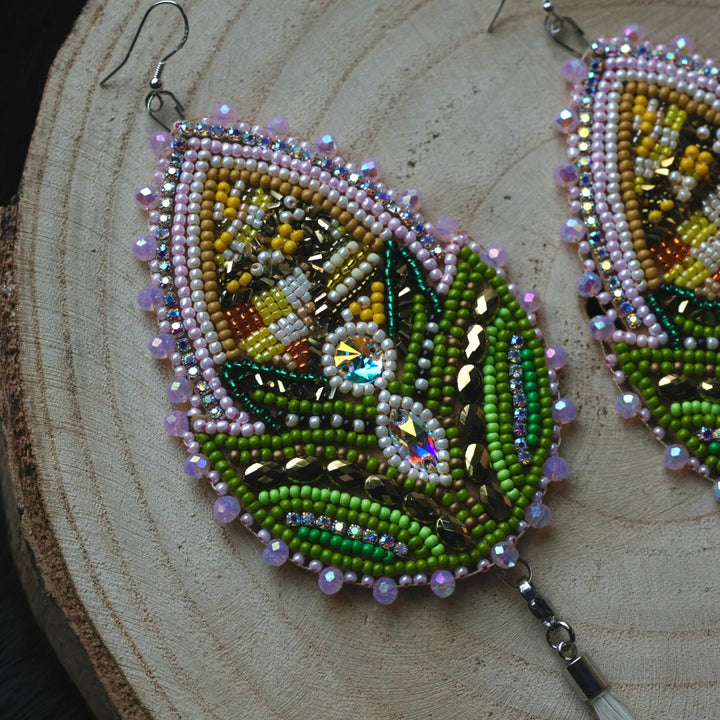 Ironstar Co. Three Sisters Premium Convertible Beaded Earrings