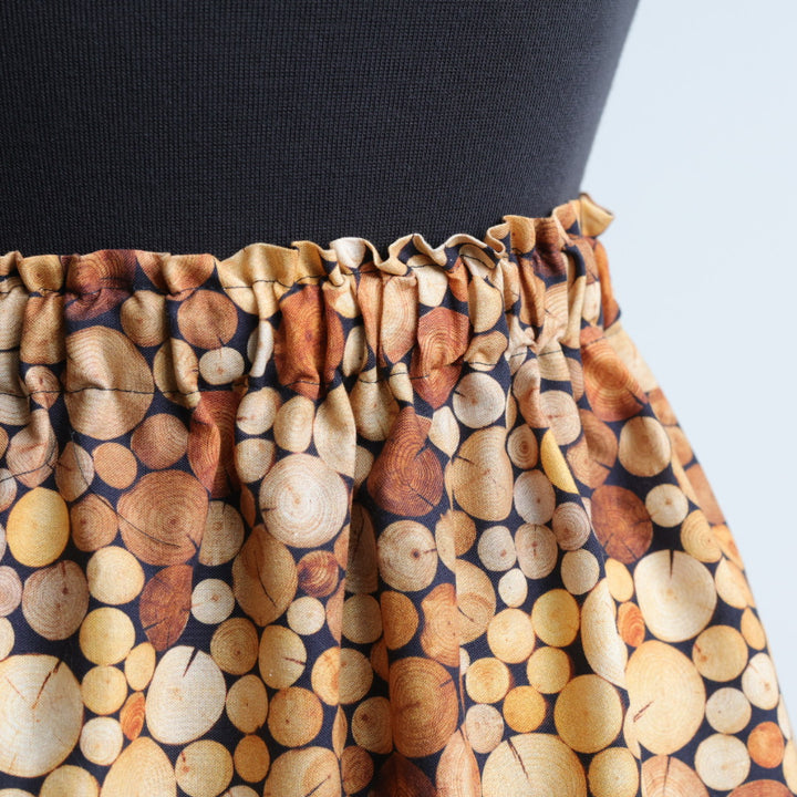 Vi's CREE-ations Wood Ribbon Skirt