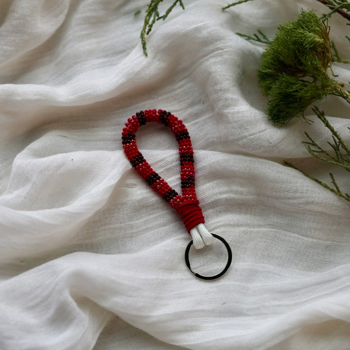 Prairie Beads Monotone Wrap Finger Lanyard