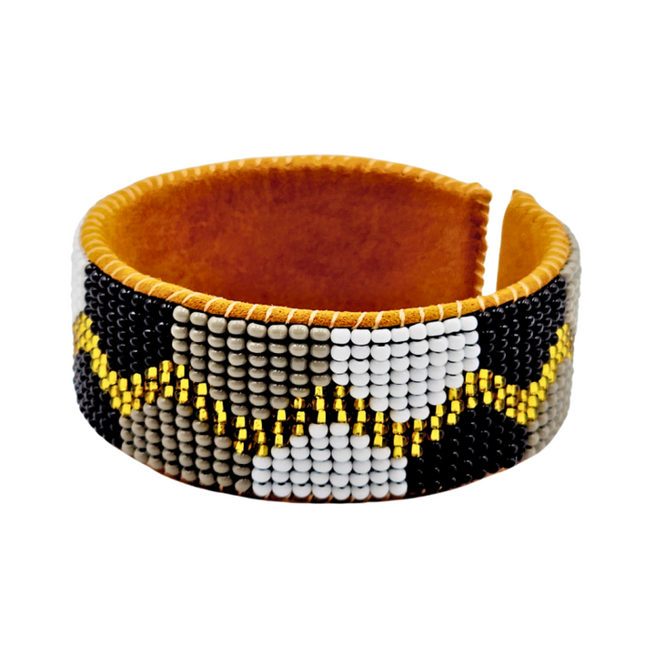 Tribal Roots Small Beaded Cuffs