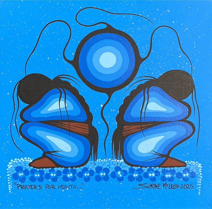 Simone McLeod 14"x14" Original Paintings (2025)