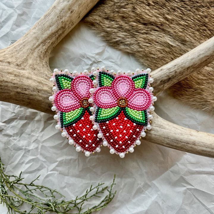 Keegan W. Strawberry Blossom Earrings