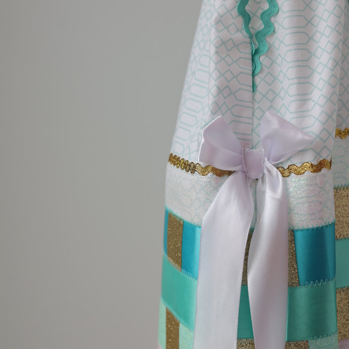 Kristina Cardinal Ribbon Skirt