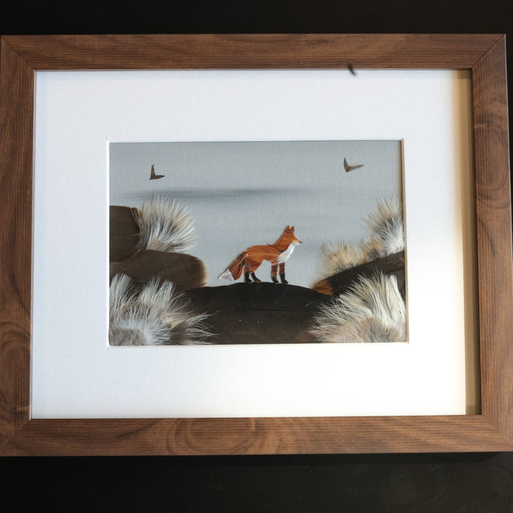 Shannon Dunn 8"x10" Fox Feather Art